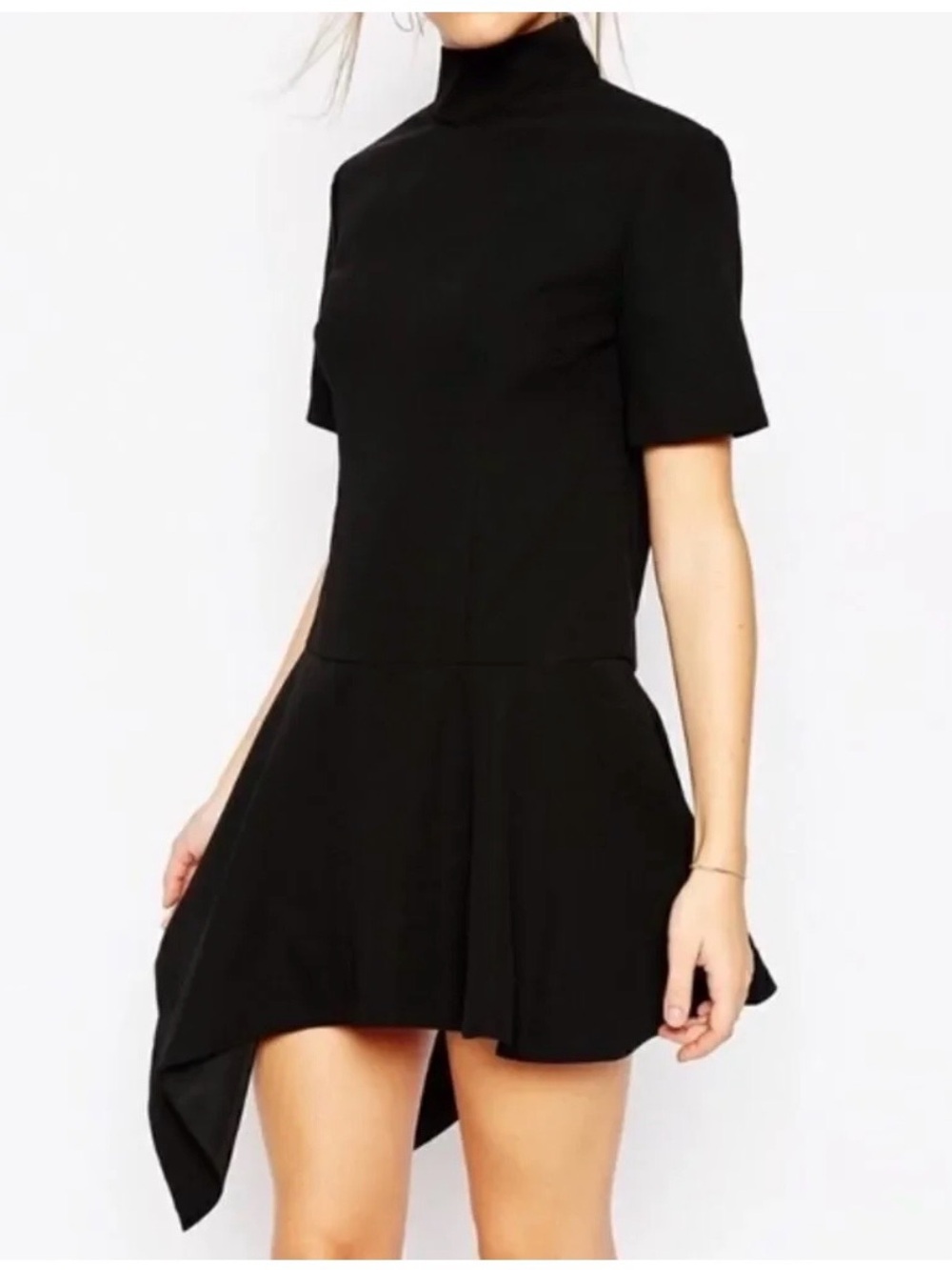 C/MEO Collective Black High Neck Dress – Size Small